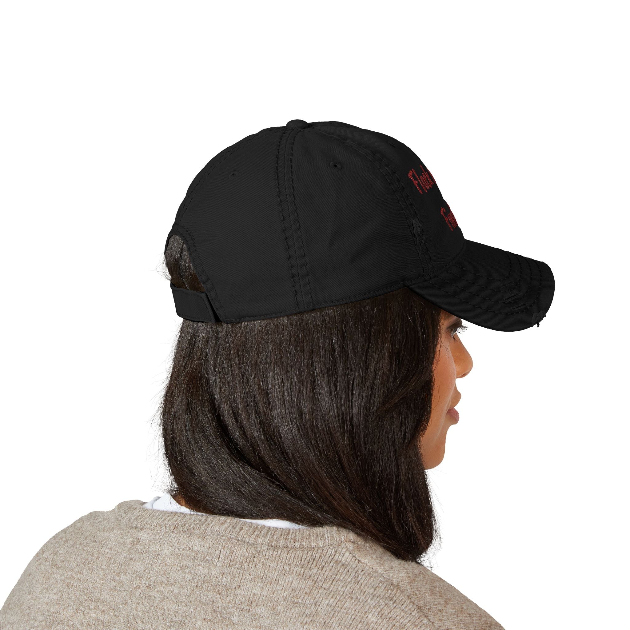 Flock Around and Find Out — Distressed Embroidered Dad Hat