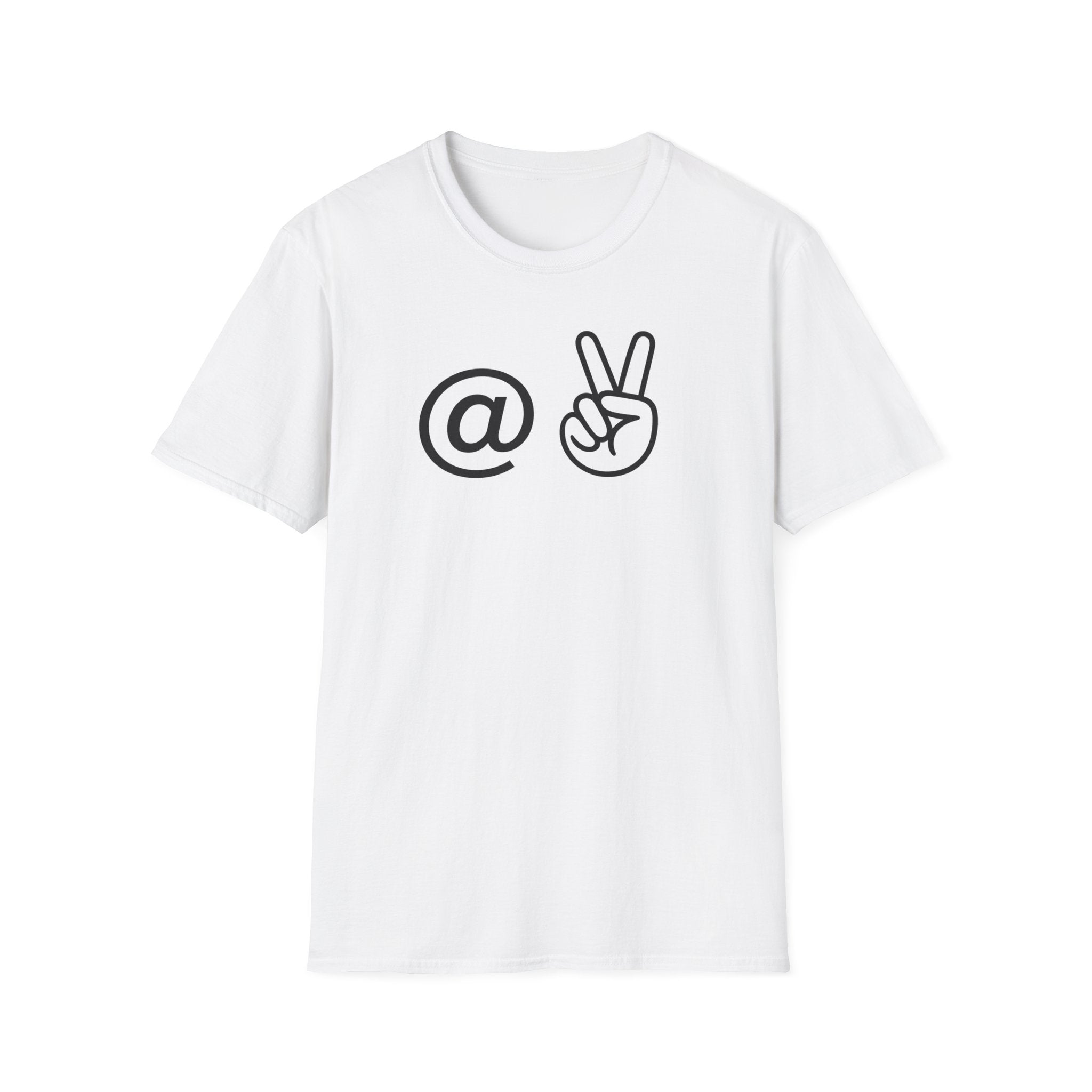 At Peace T-Shirt — Minimalist Graphic Tee