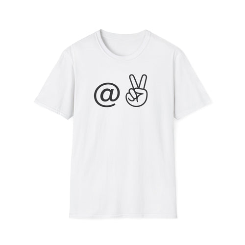 At Peace T-Shirt — Minimalist Graphic Tee