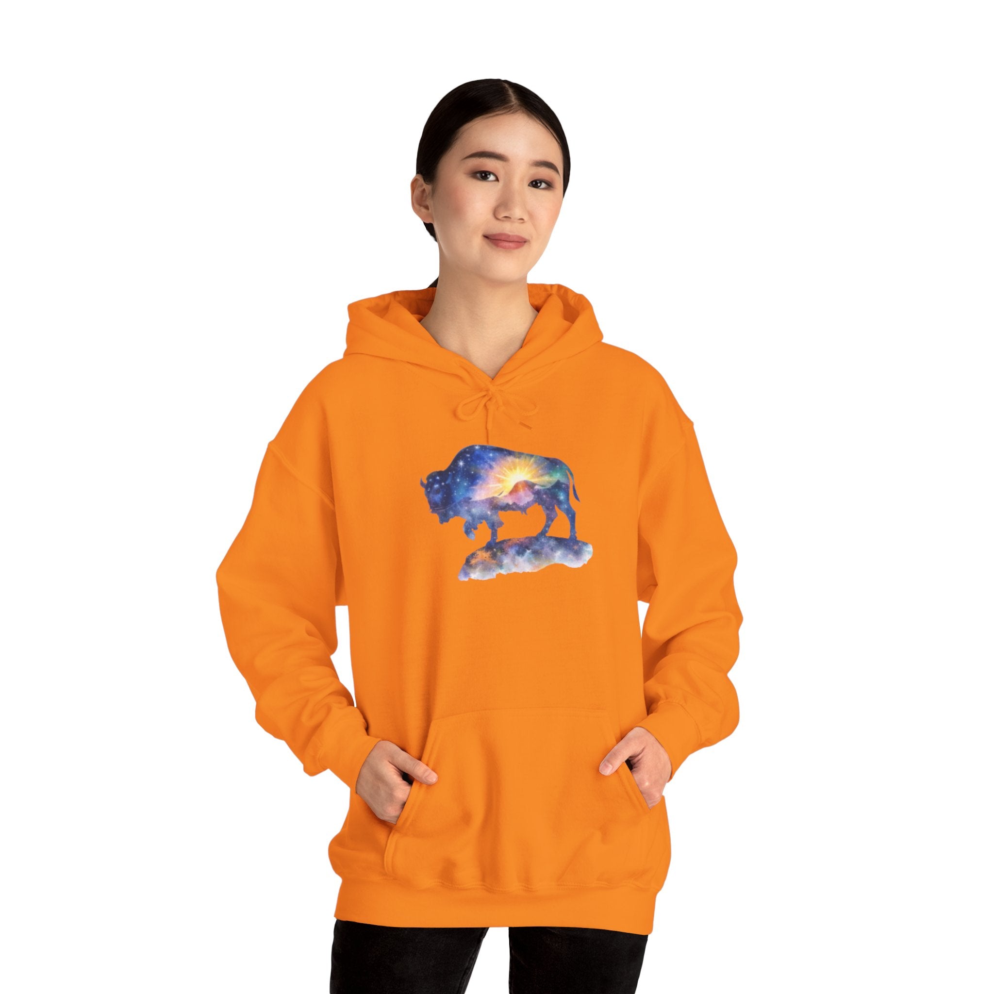 Cosmic Bison Graphic Sweatshirt
