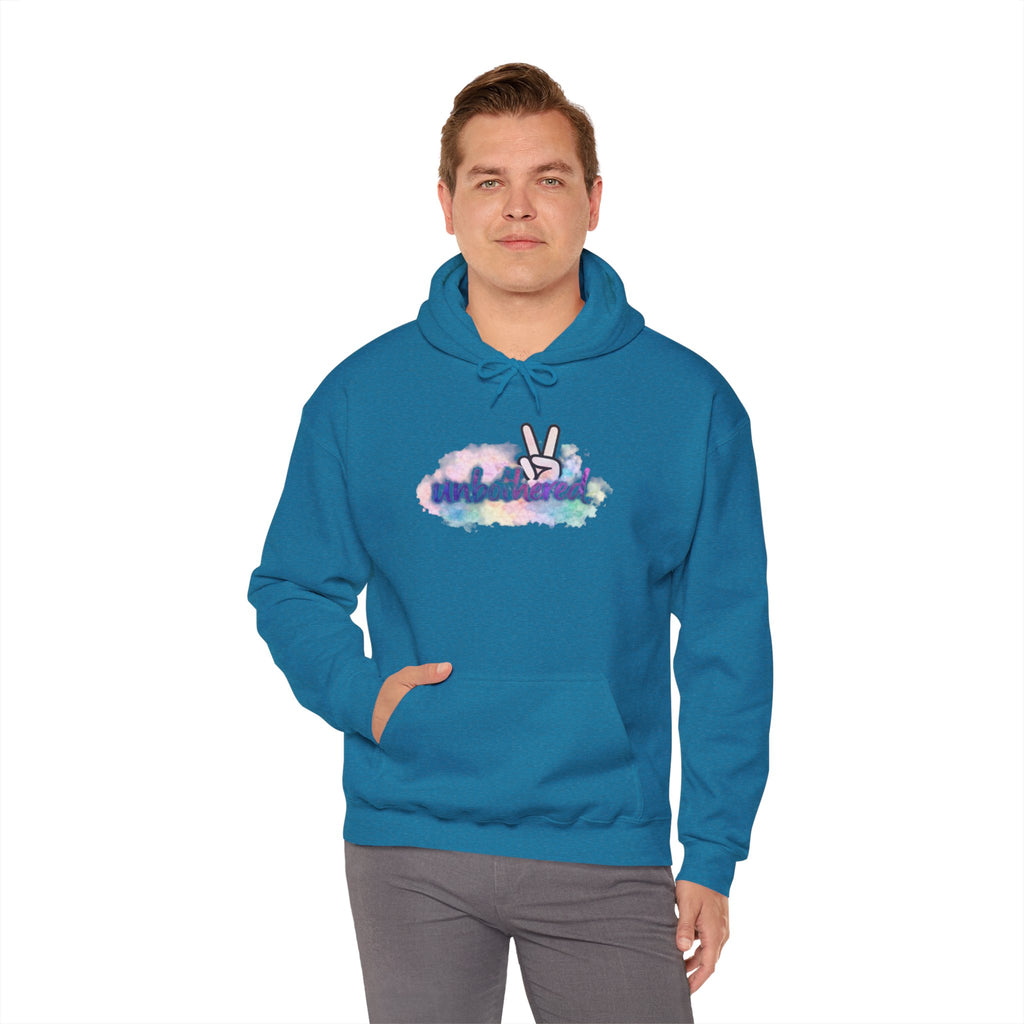 Unbothered Hoodie — Cozy Pullover Sweatshirt for Relaxed Vibes