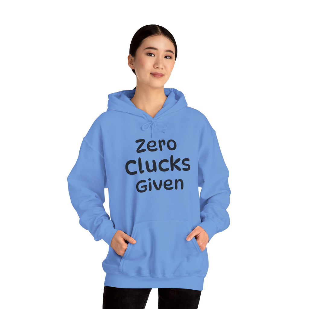 Zero Clucks Given Unisex Heavy Blend™ Hooded Sweatshirt