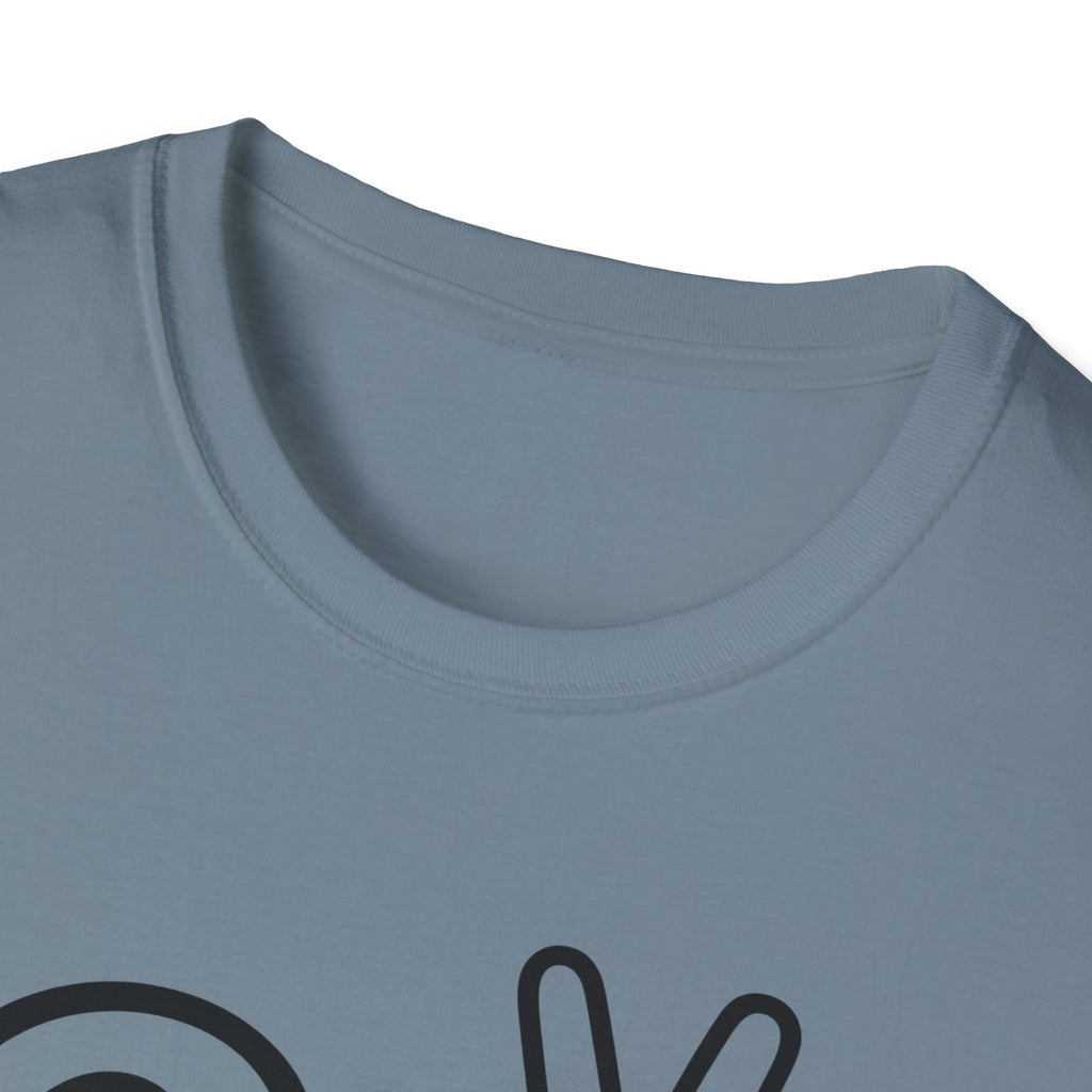 At Peace T-Shirt — Minimalist Graphic Tee