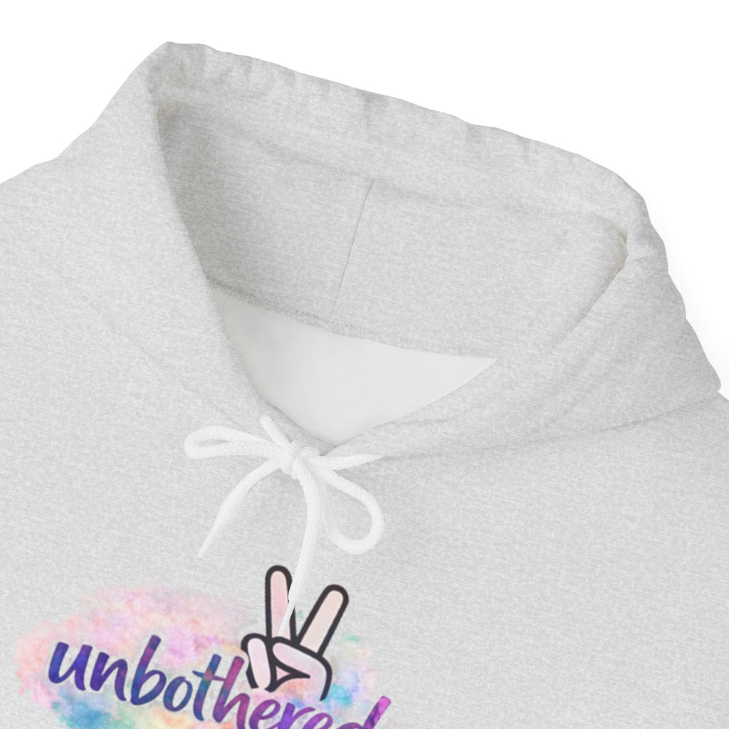 Unbothered Hoodie — Cozy Pullover Sweatshirt for Relaxed Vibes