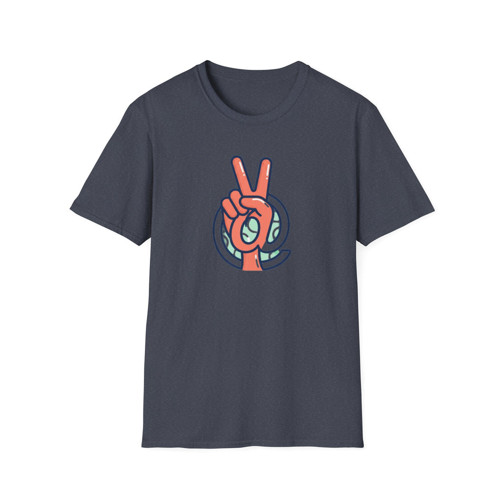 Peace Sign Hand T-Shirt | Retro Vibes, Minimal Graphic
