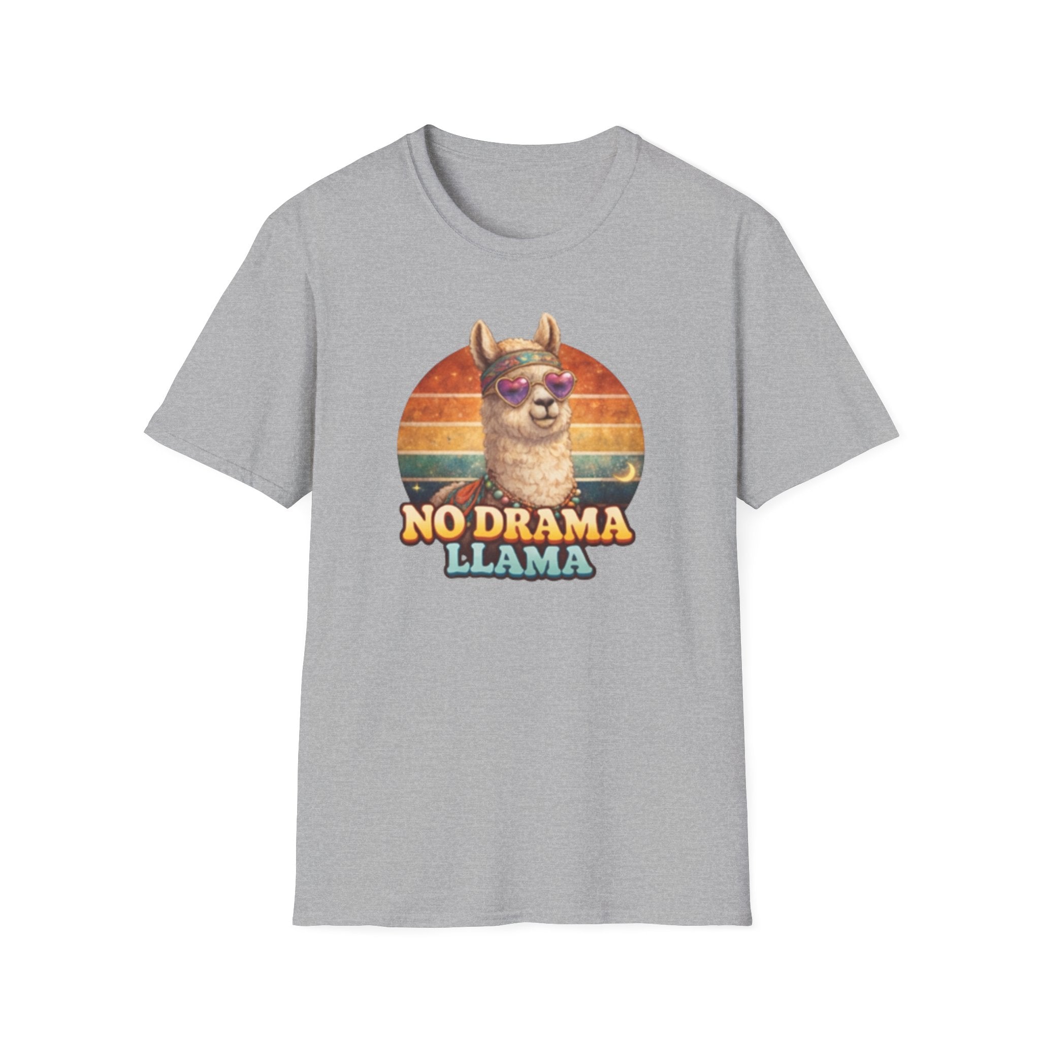No Drama Llama Unisex Softstyle T-Shirt