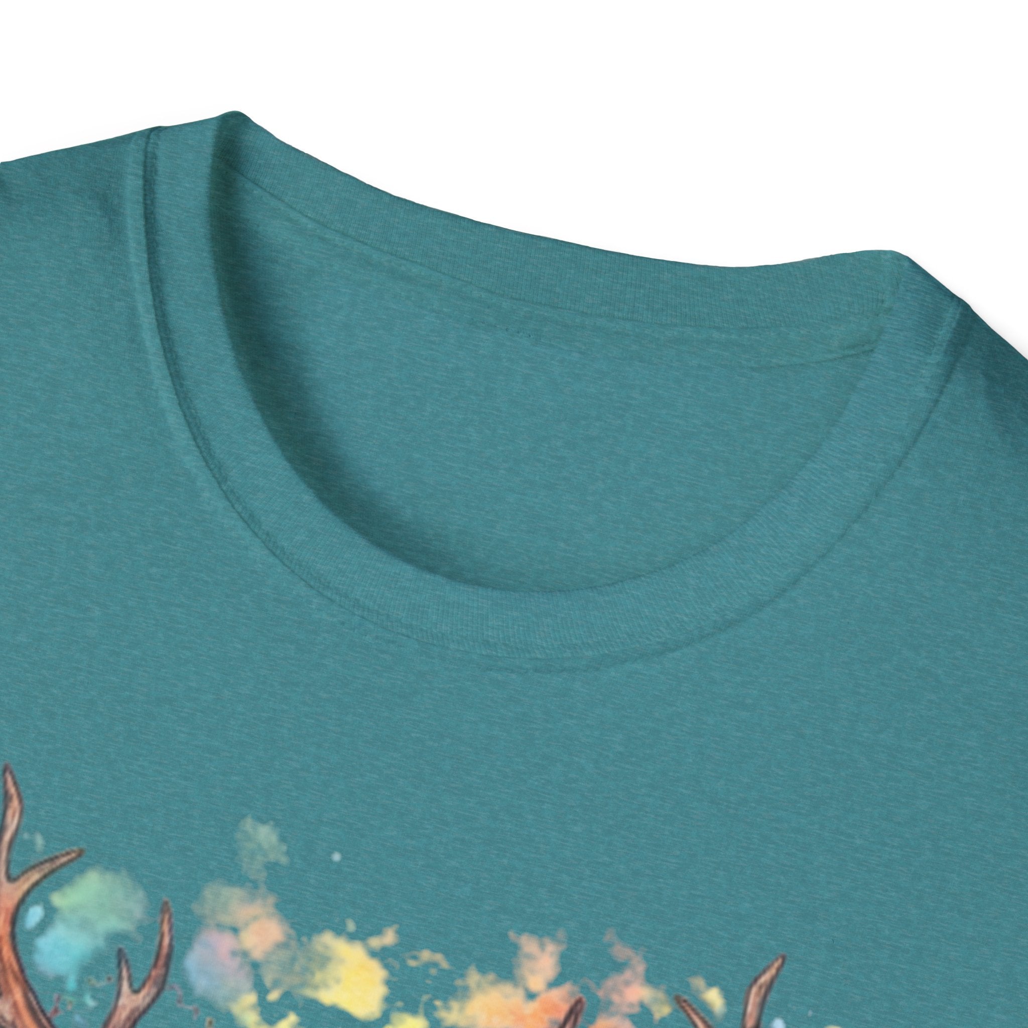 Boho Antler Dreamcatcher Watercolor T-Shirt