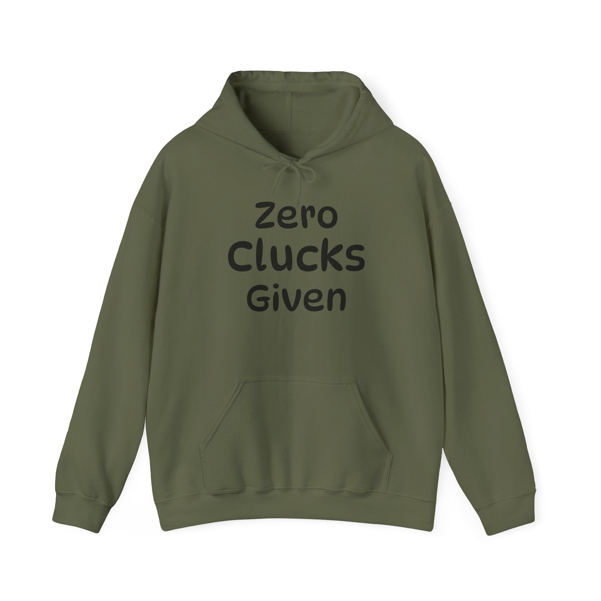 Zero Clucks Given Unisex Heavy Blend™ Hooded Sweatshirt