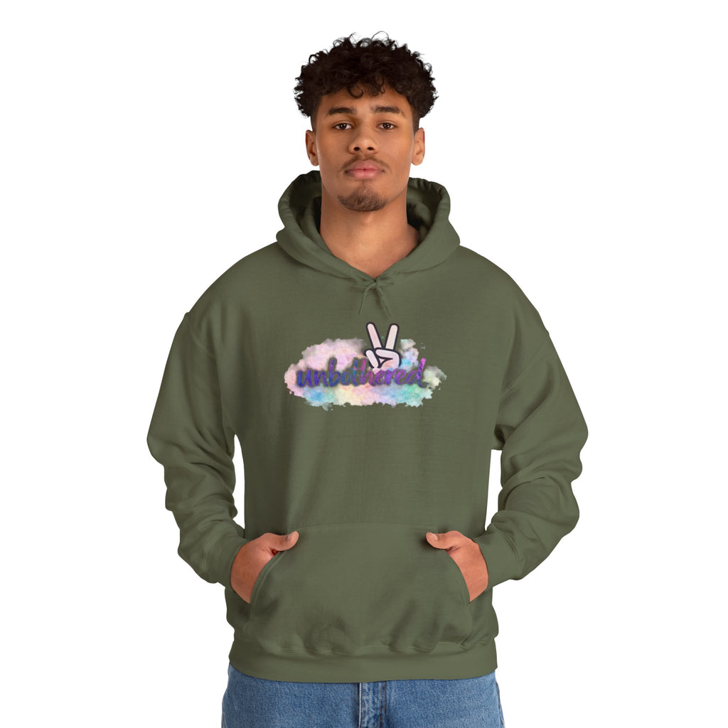 Unbothered Hoodie — Cozy Pullover Sweatshirt for Relaxed Vibes