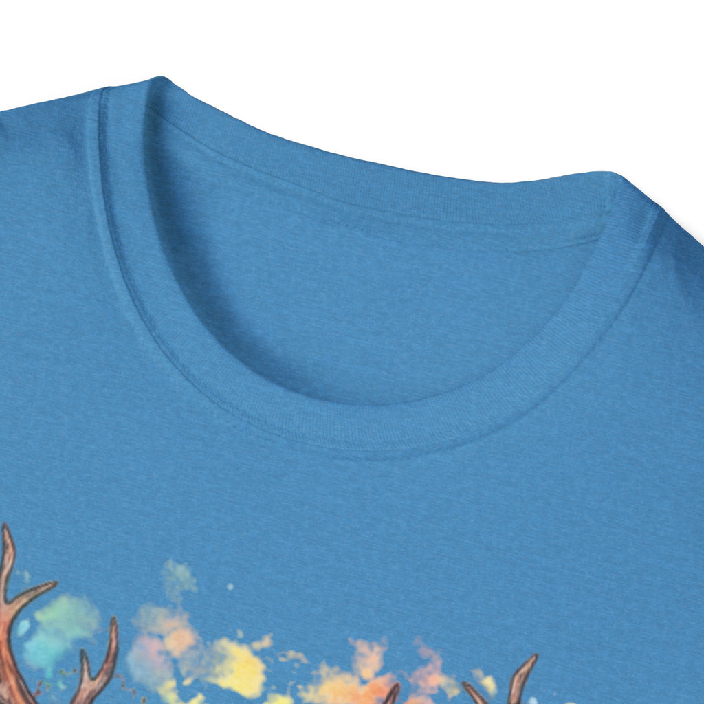 Boho Antler Dreamcatcher Watercolor T-Shirt