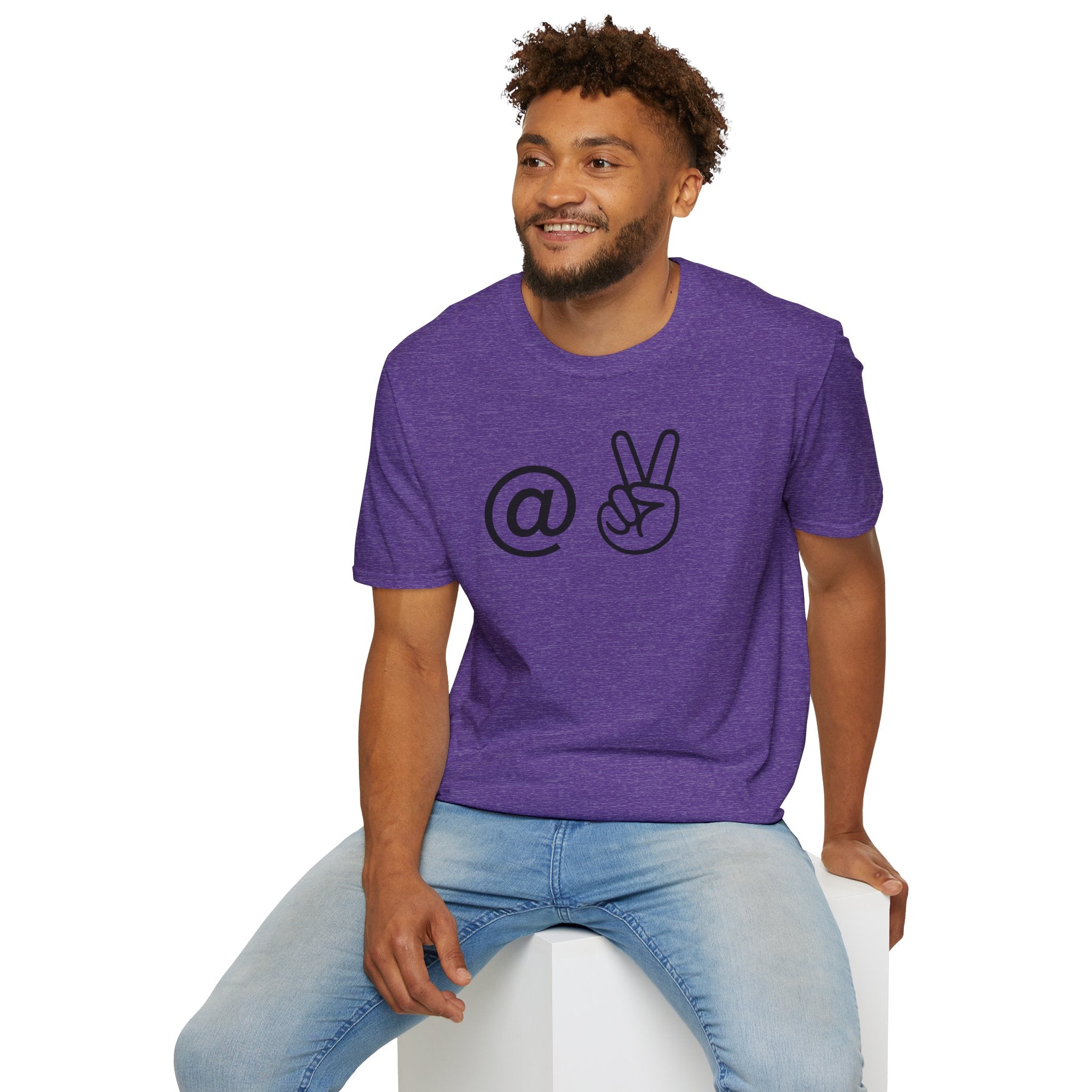 At Peace T-Shirt — Minimalist Graphic Tee
