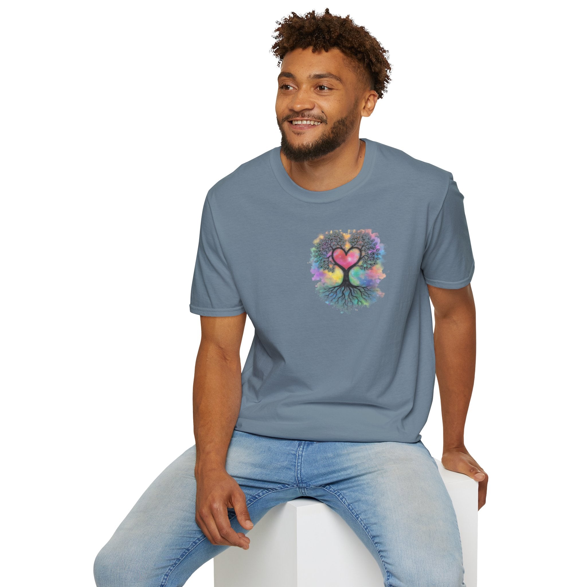 Rainbow Tree of Life Graphic T-Shirt