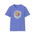 Sun & Moon Zodiac T-Shirt — Watercolor Astrological Mandala Tee
