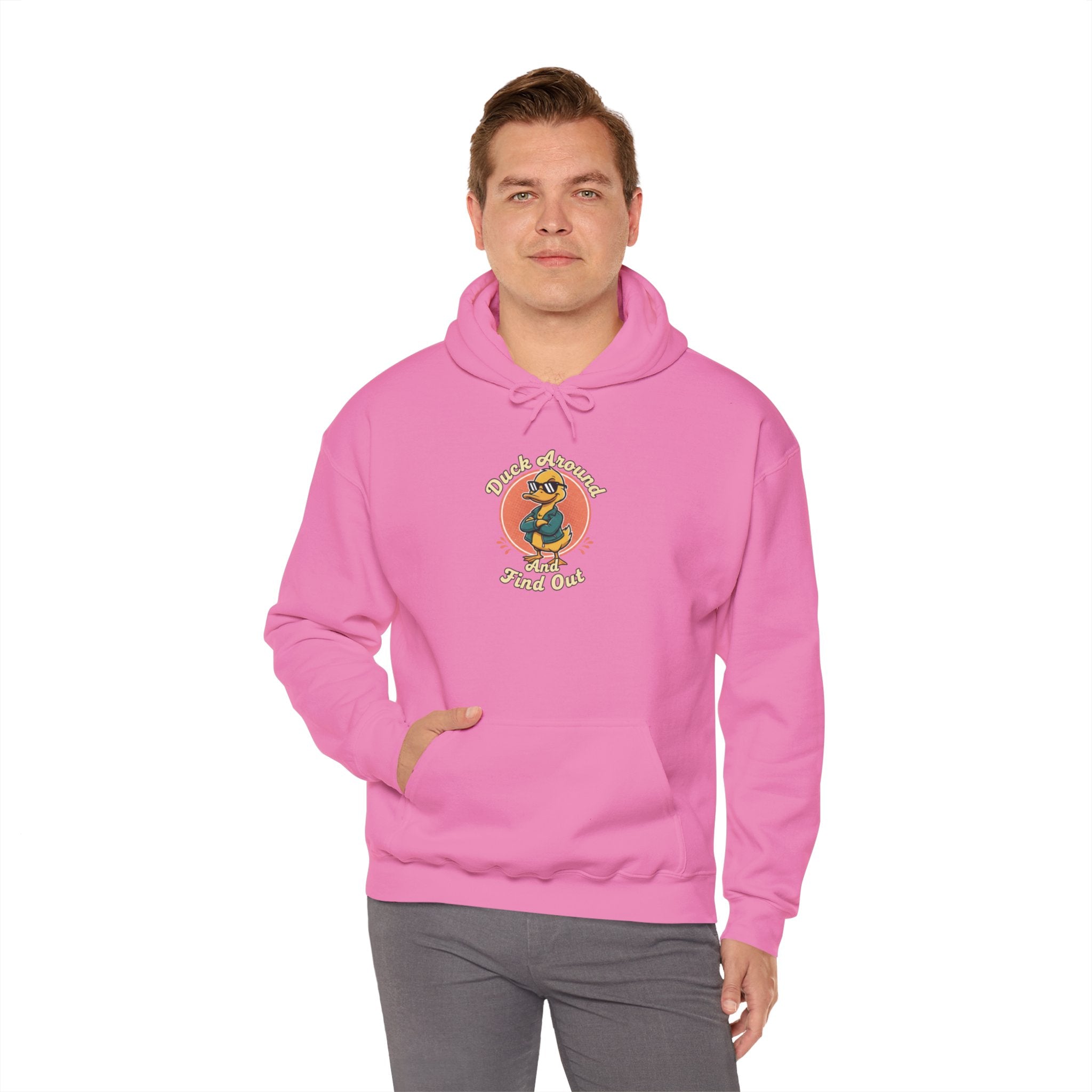 Duck Around and Find Out Hoodie — Funny Duck Graphic Hoodie