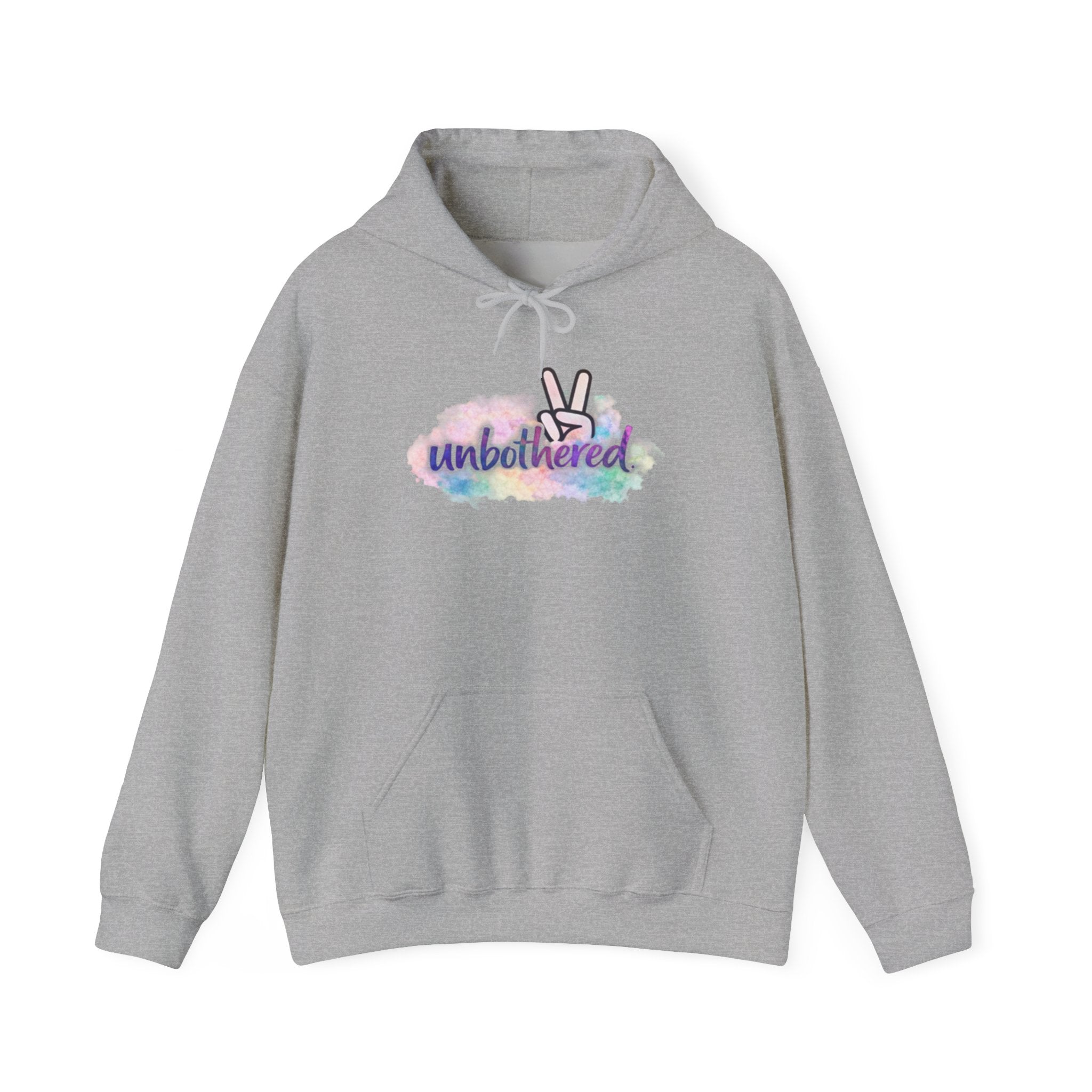 Unbothered Hoodie — Cozy Pullover Sweatshirt for Relaxed Vibes