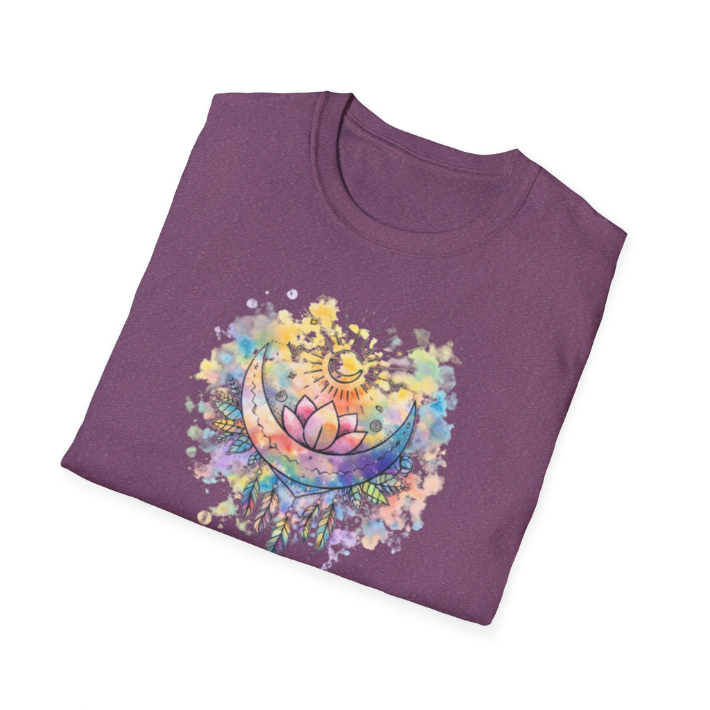 Lotus Dreamcatcher Watercolor T-Shirt — Sun & Feather Spiritual Tee