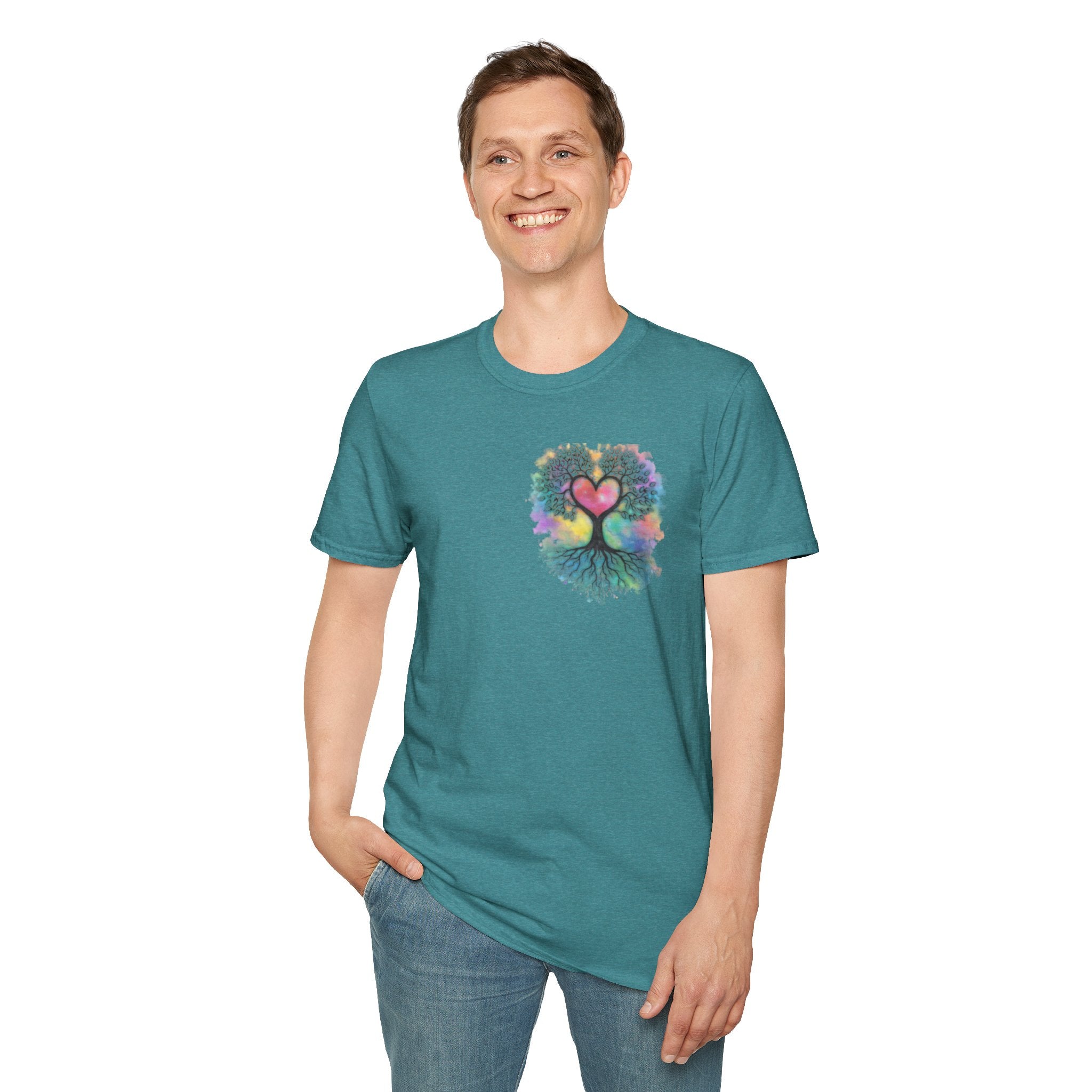 Rainbow Tree of Life Graphic T-Shirt