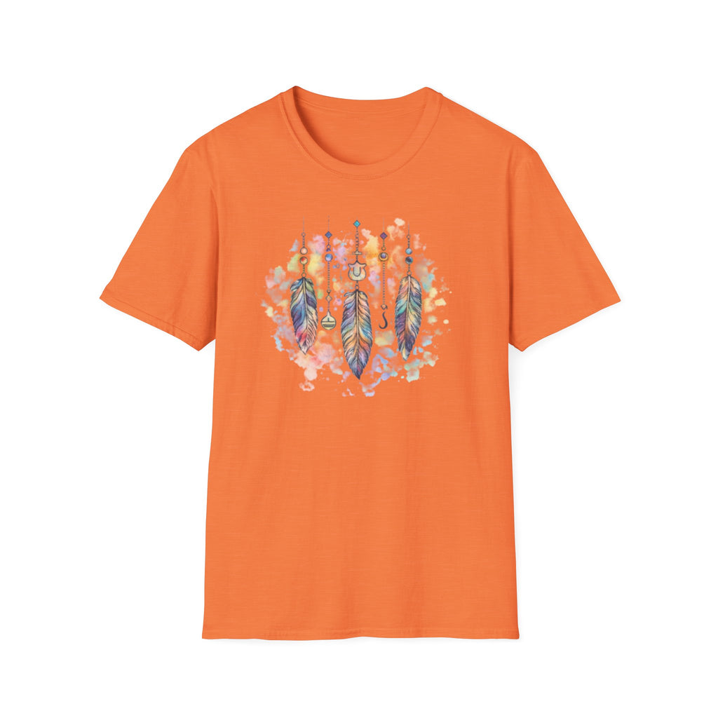 Watercolor Dreamcatcher T-Shirt — Boho Feather Graphic Tee