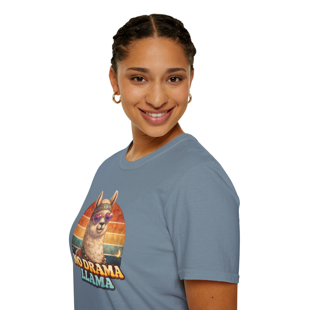 No Drama Llama Unisex Softstyle T-Shirt
