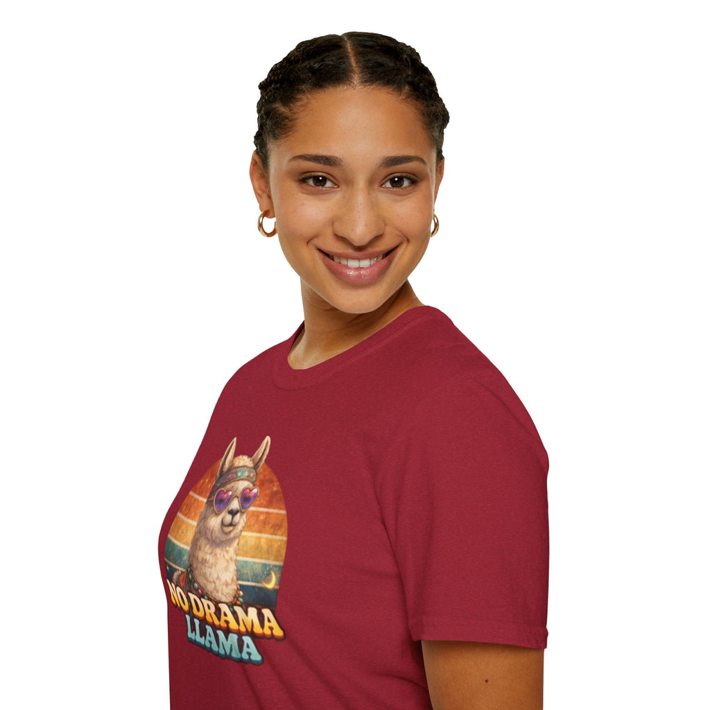 No Drama Llama Unisex Softstyle T-Shirt