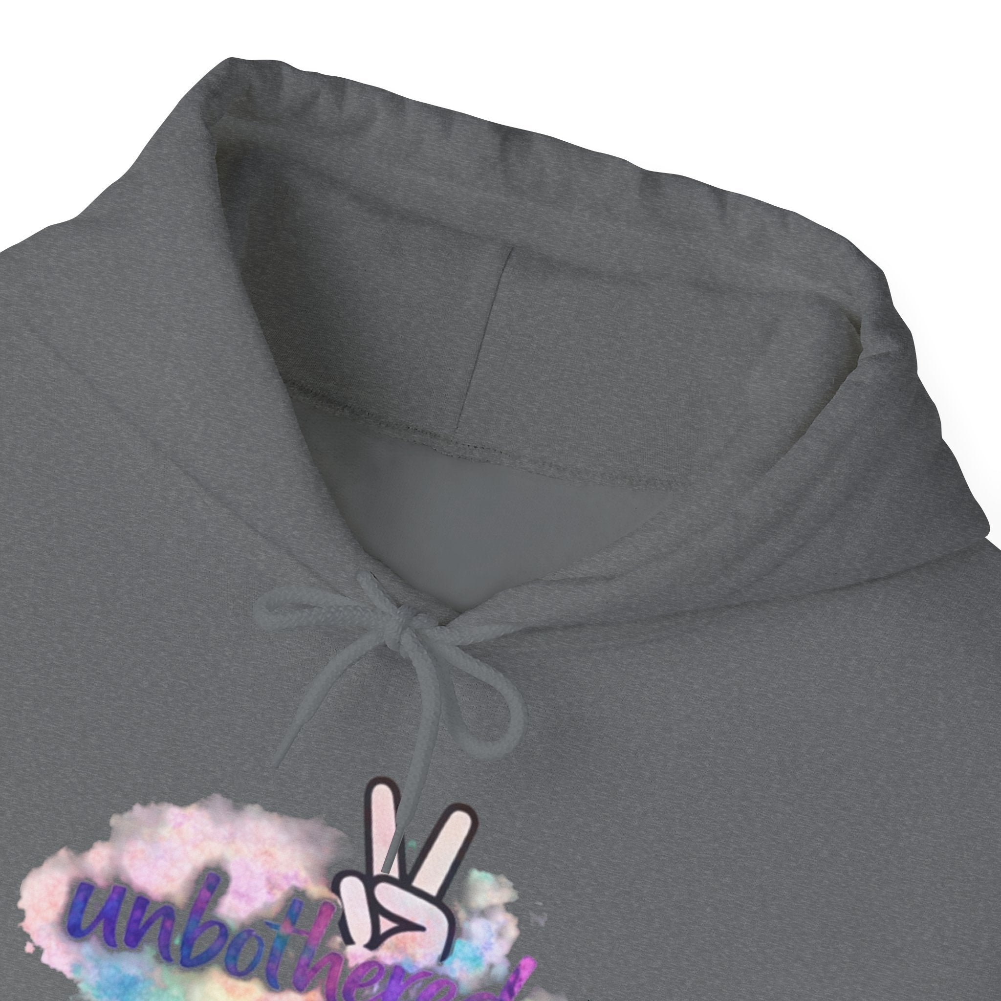 Unbothered Hoodie — Cozy Pullover Sweatshirt for Relaxed Vibes