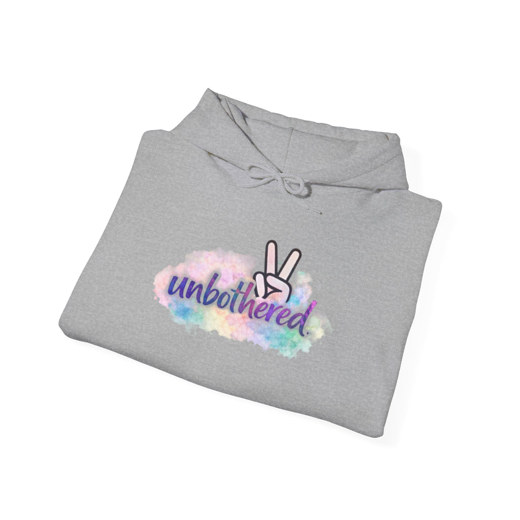 Unbothered Hoodie — Cozy Pullover Sweatshirt for Relaxed Vibes
