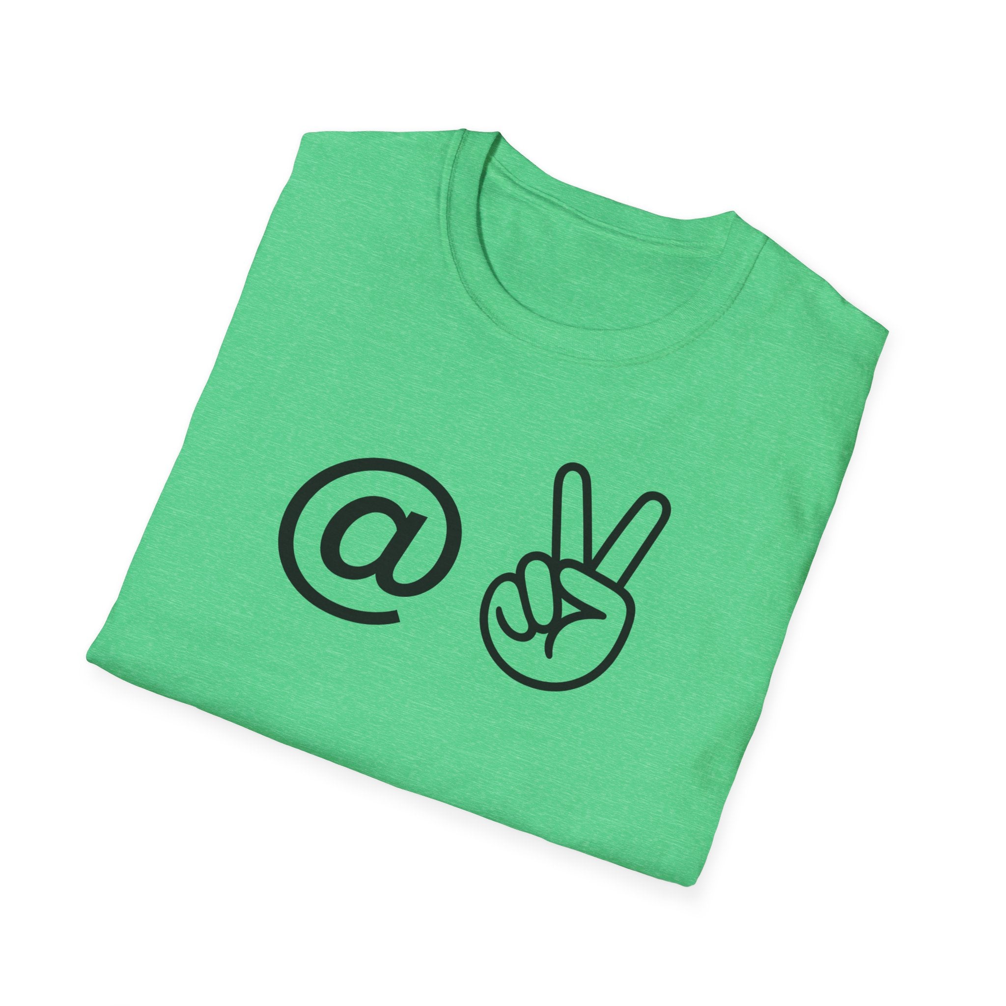 At Peace T-Shirt — Minimalist Graphic Tee