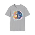 Tree of Life Yin Yang T-Shirt — Watercolor Sun & Moon Graphic Tee