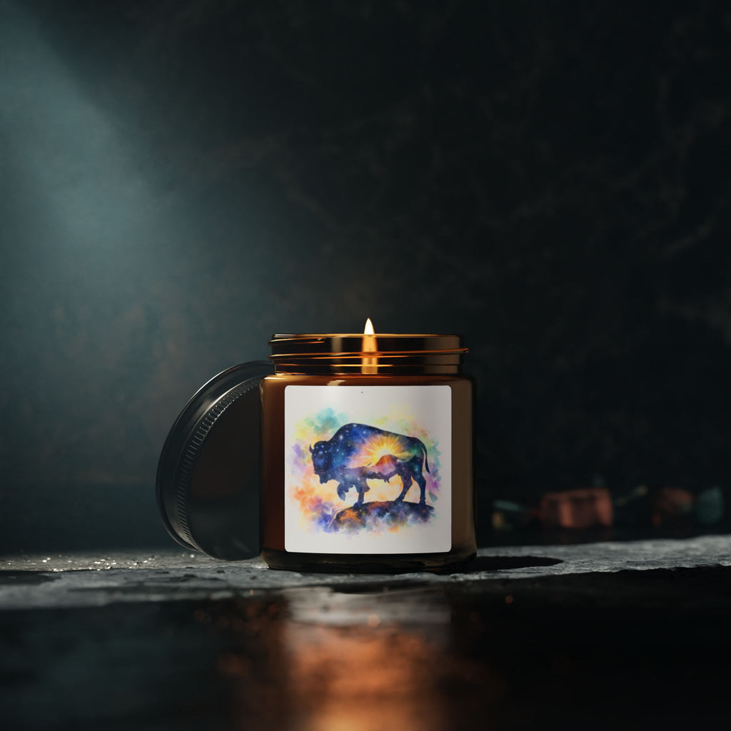 Cosmic Buffalo Candle | Amber Jar Soy Candle