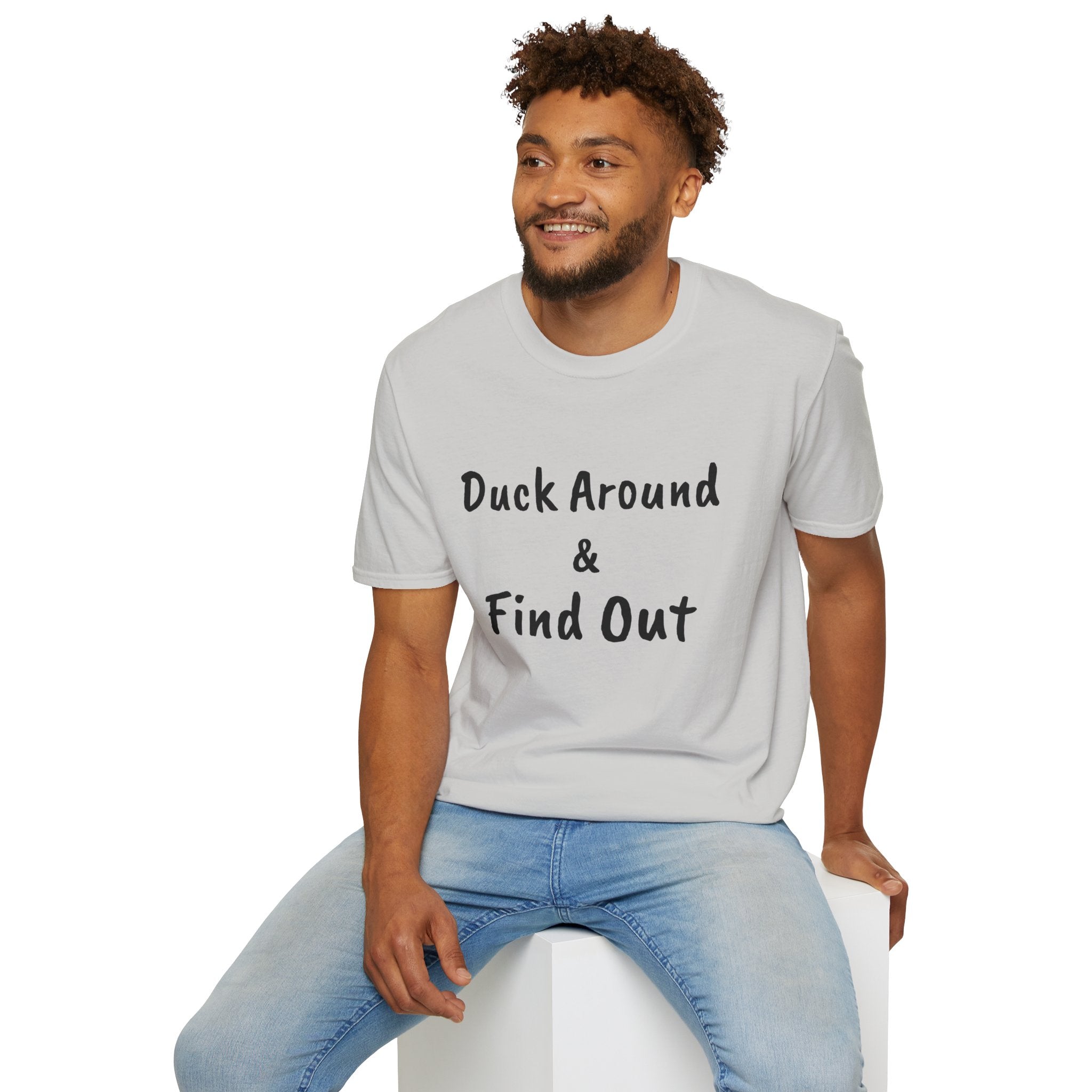 "Duck Around and Find Out" Tee — Women's Softstyle T-Shirt