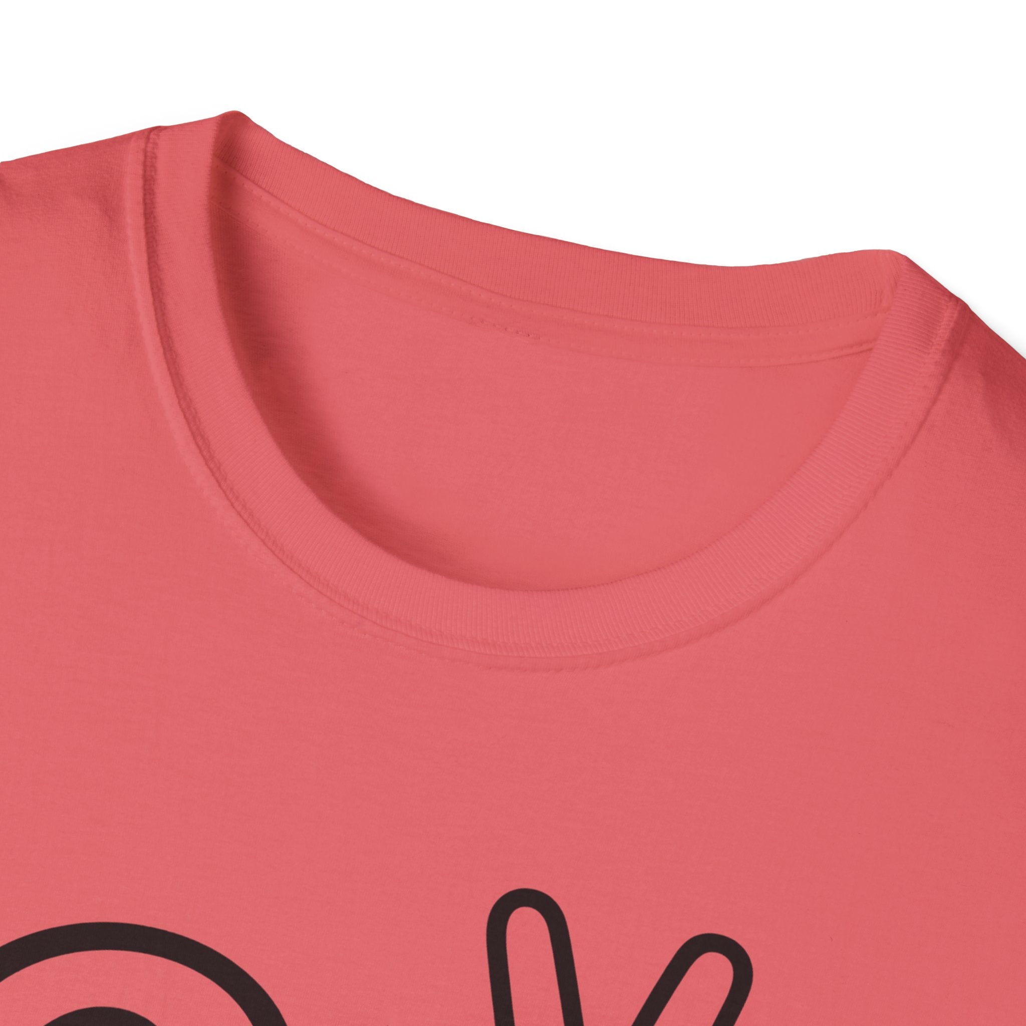 At Peace T-Shirt — Minimalist Graphic Tee