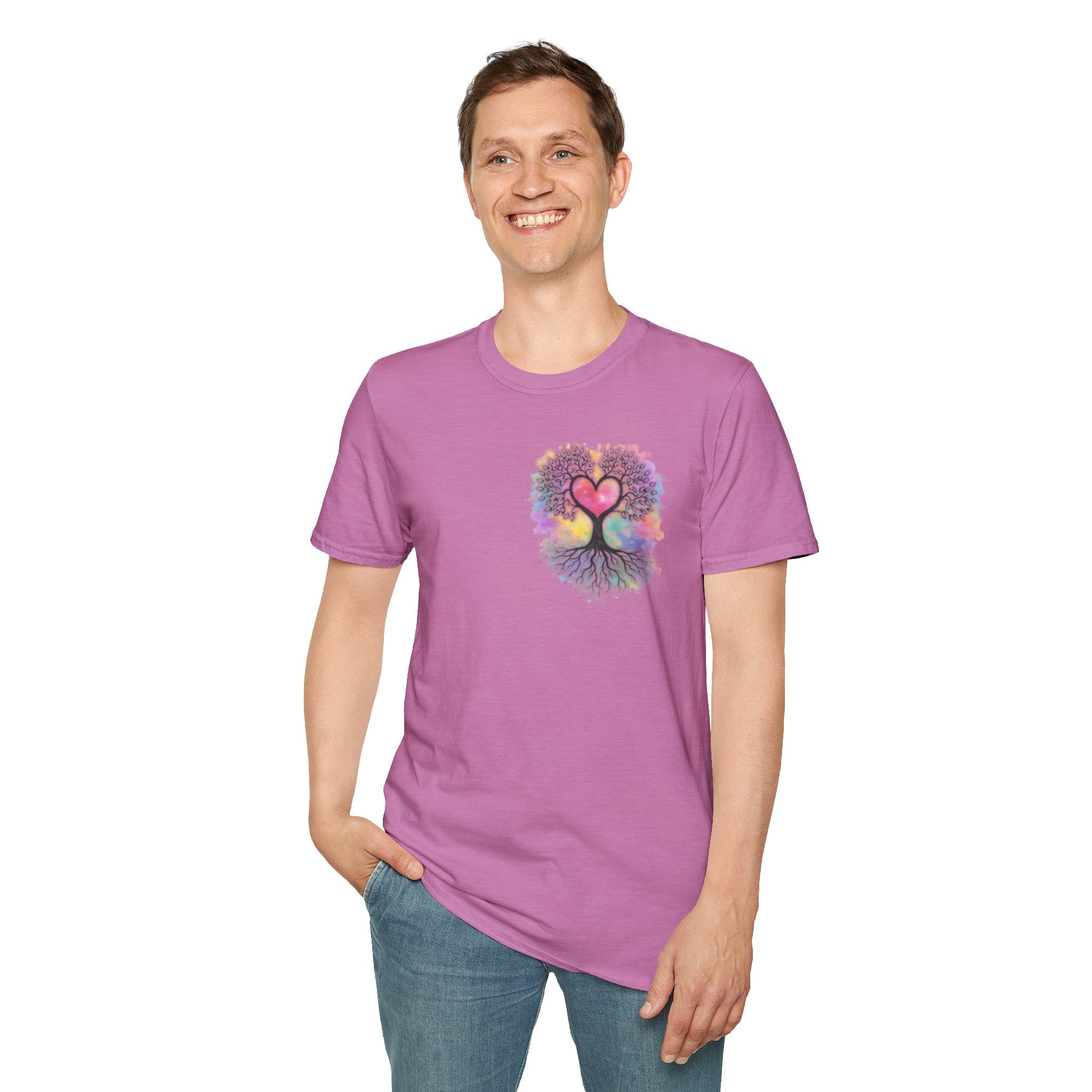 Rainbow Tree of Life Graphic T-Shirt