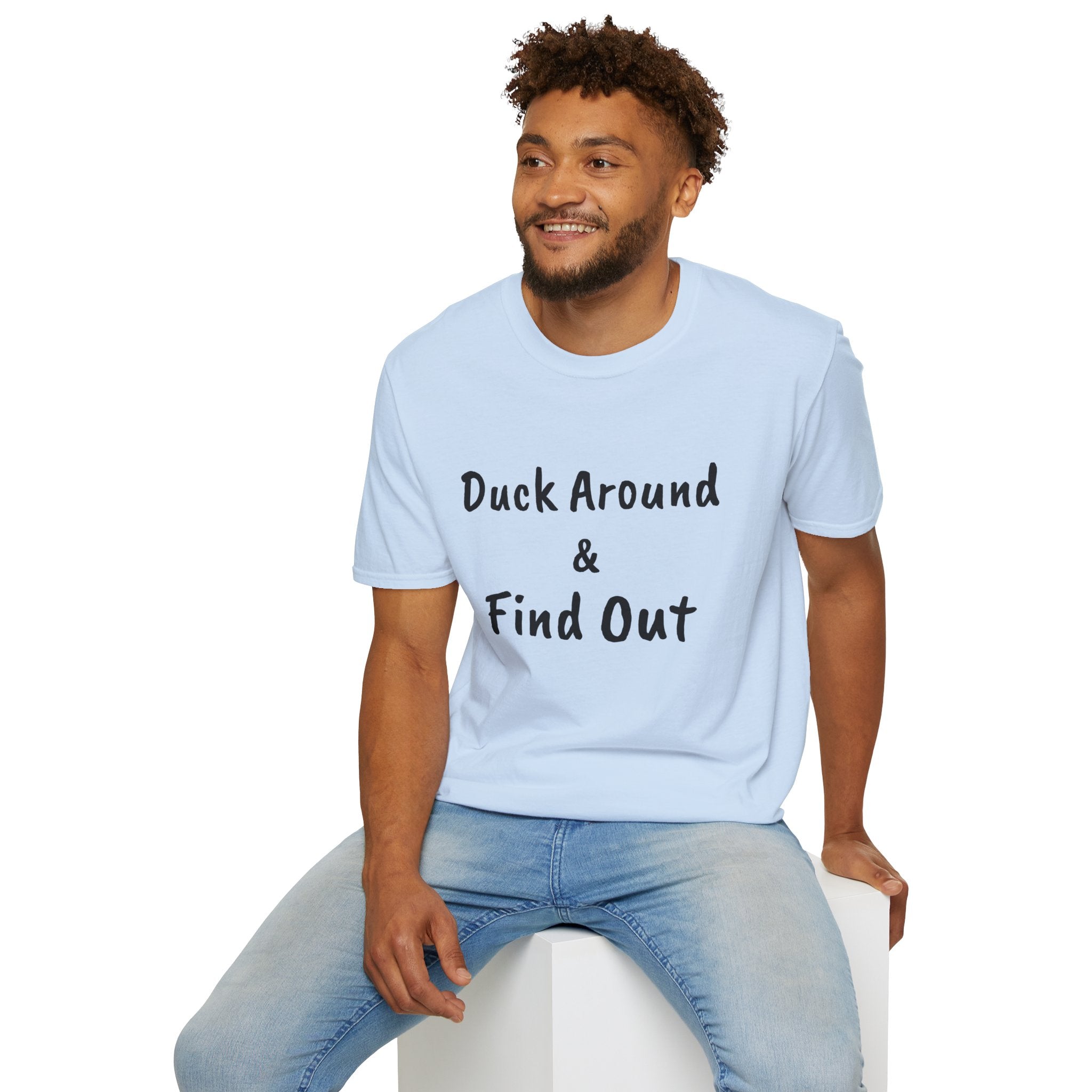 "Duck Around and Find Out" Tee — Women's Softstyle T-Shirt