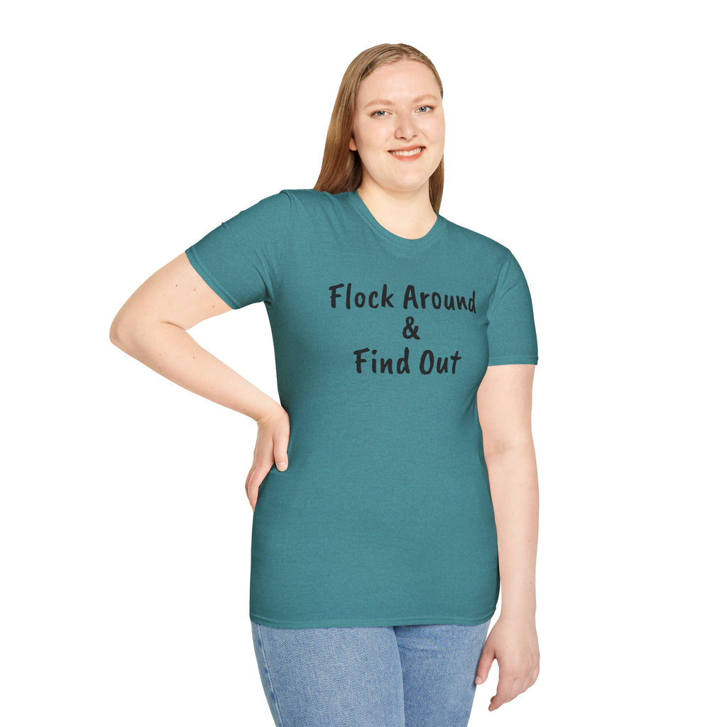 Copy of Flock Around and Find Out — Distressed Embroidered Dad Hat