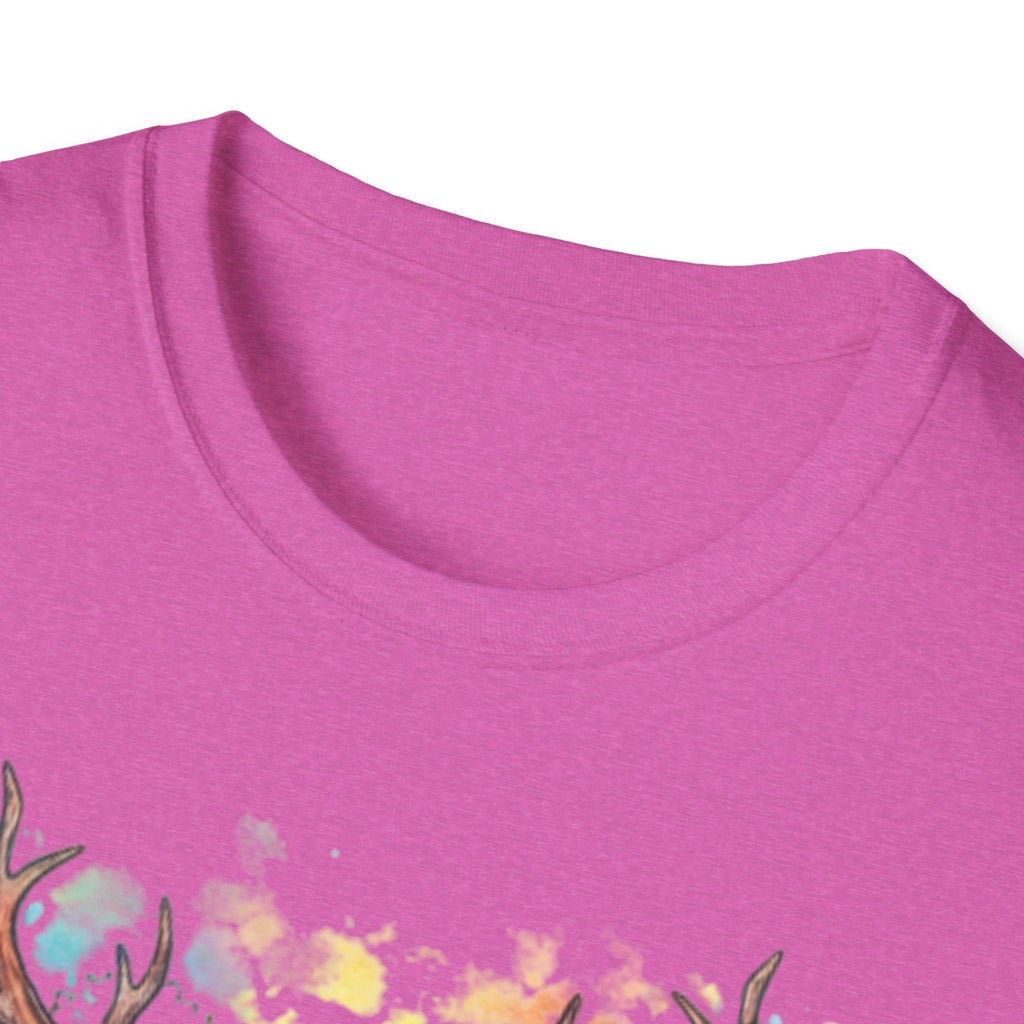 Boho Antler Dreamcatcher Watercolor T-Shirt