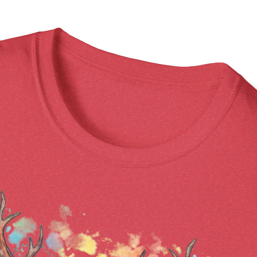 Boho Antler Dreamcatcher Watercolor T-Shirt