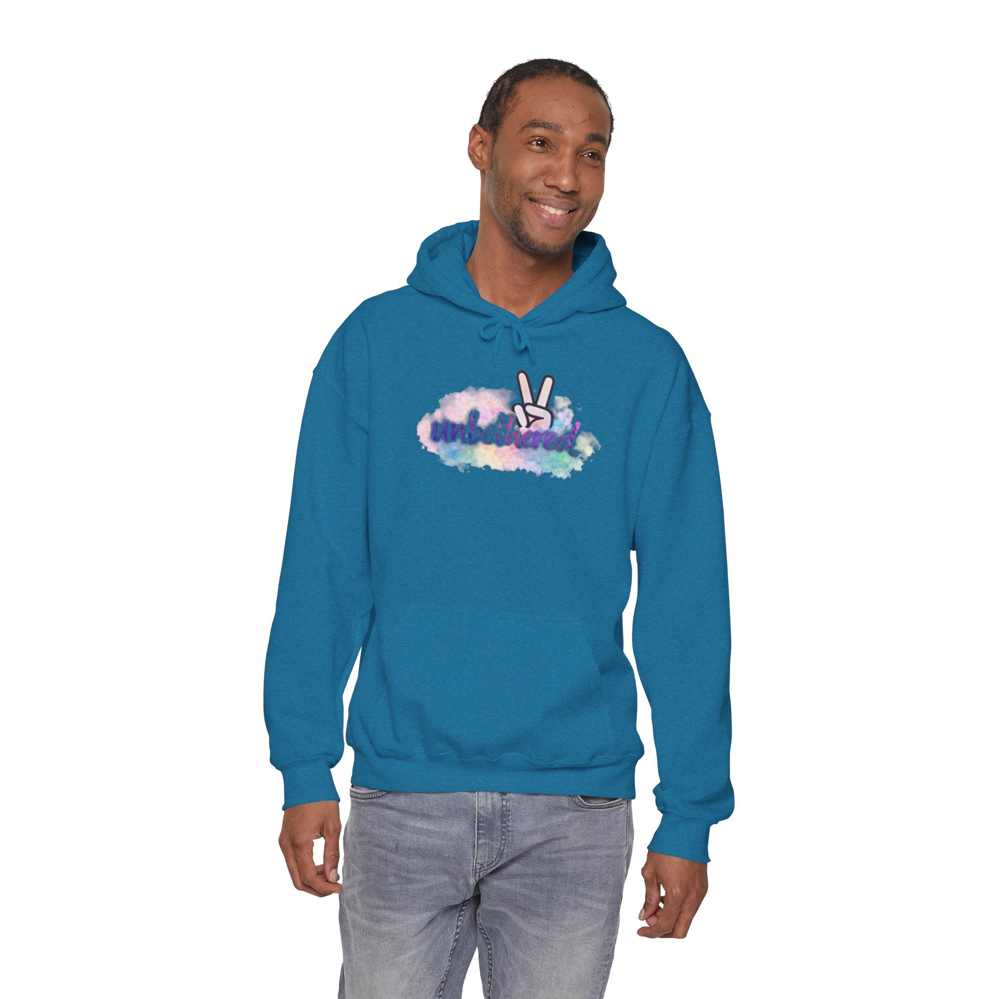 Unbothered Hoodie — Cozy Pullover Sweatshirt for Relaxed Vibes