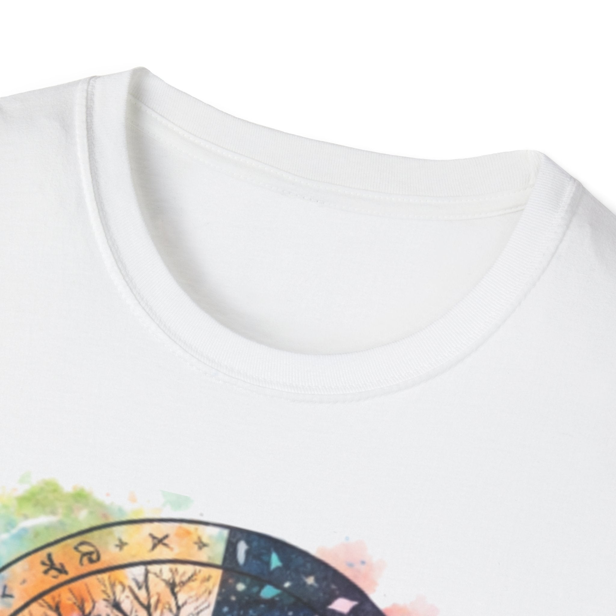 Tree of Life Yin Yang T-Shirt — Watercolor Sun & Moon Graphic Tee