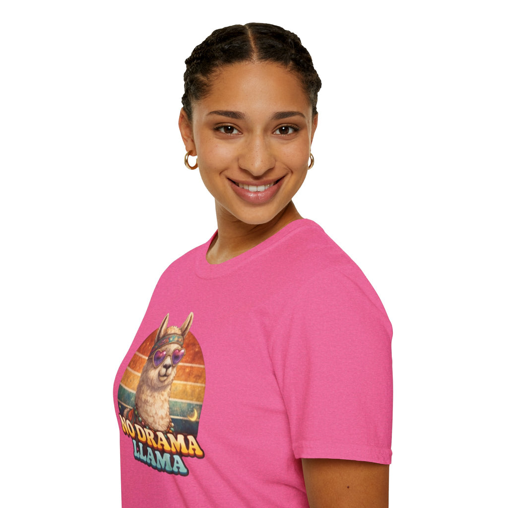 No Drama Llama Unisex Softstyle T-Shirt