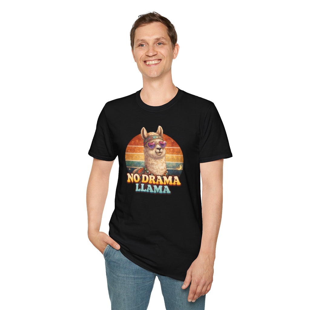 No Drama Llama Unisex Softstyle T-Shirt