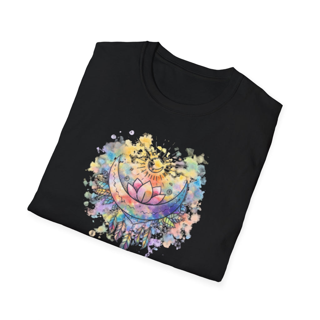 Lotus Dreamcatcher Watercolor T-Shirt — Sun & Feather Spiritual Tee
