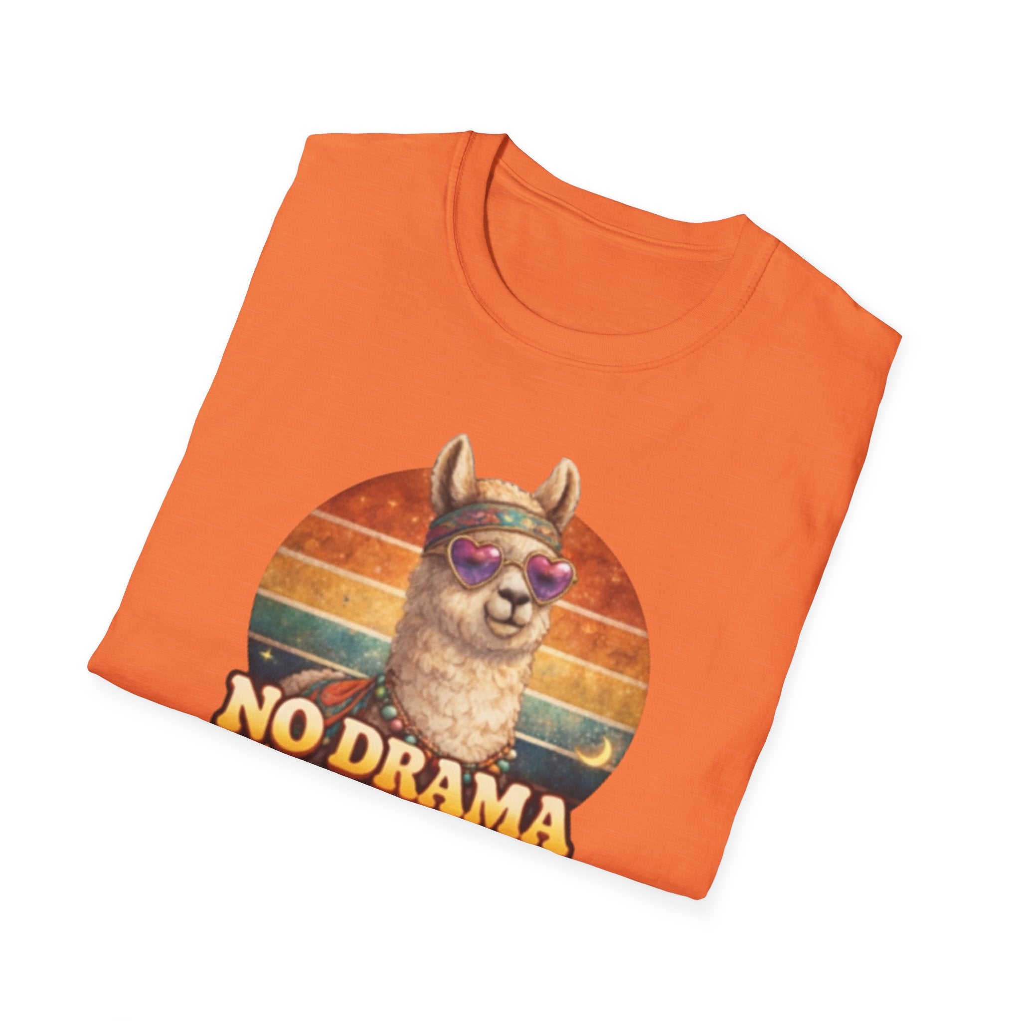 No Drama Llama Unisex Softstyle T-Shirt
