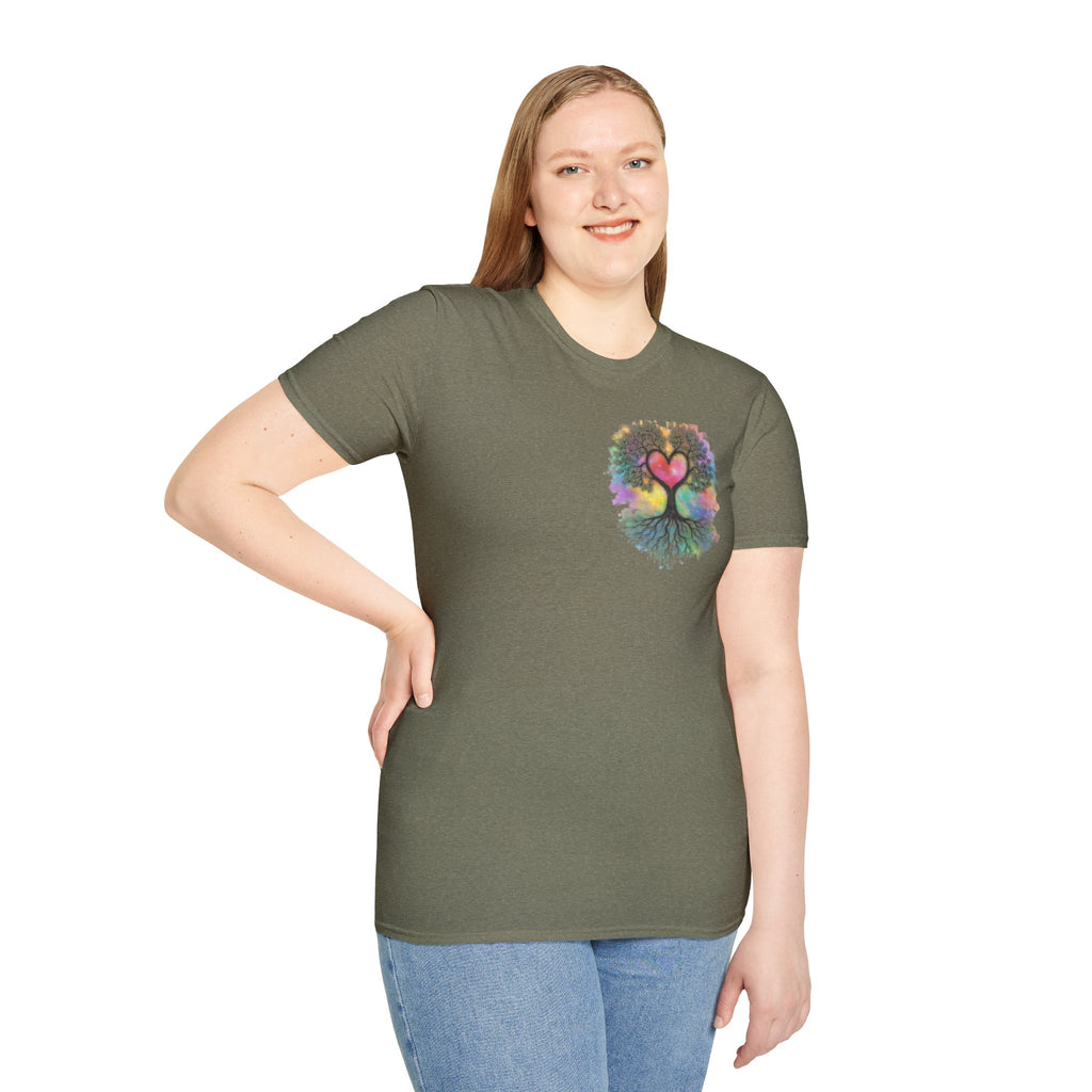 Rainbow Tree of Life Graphic T-Shirt