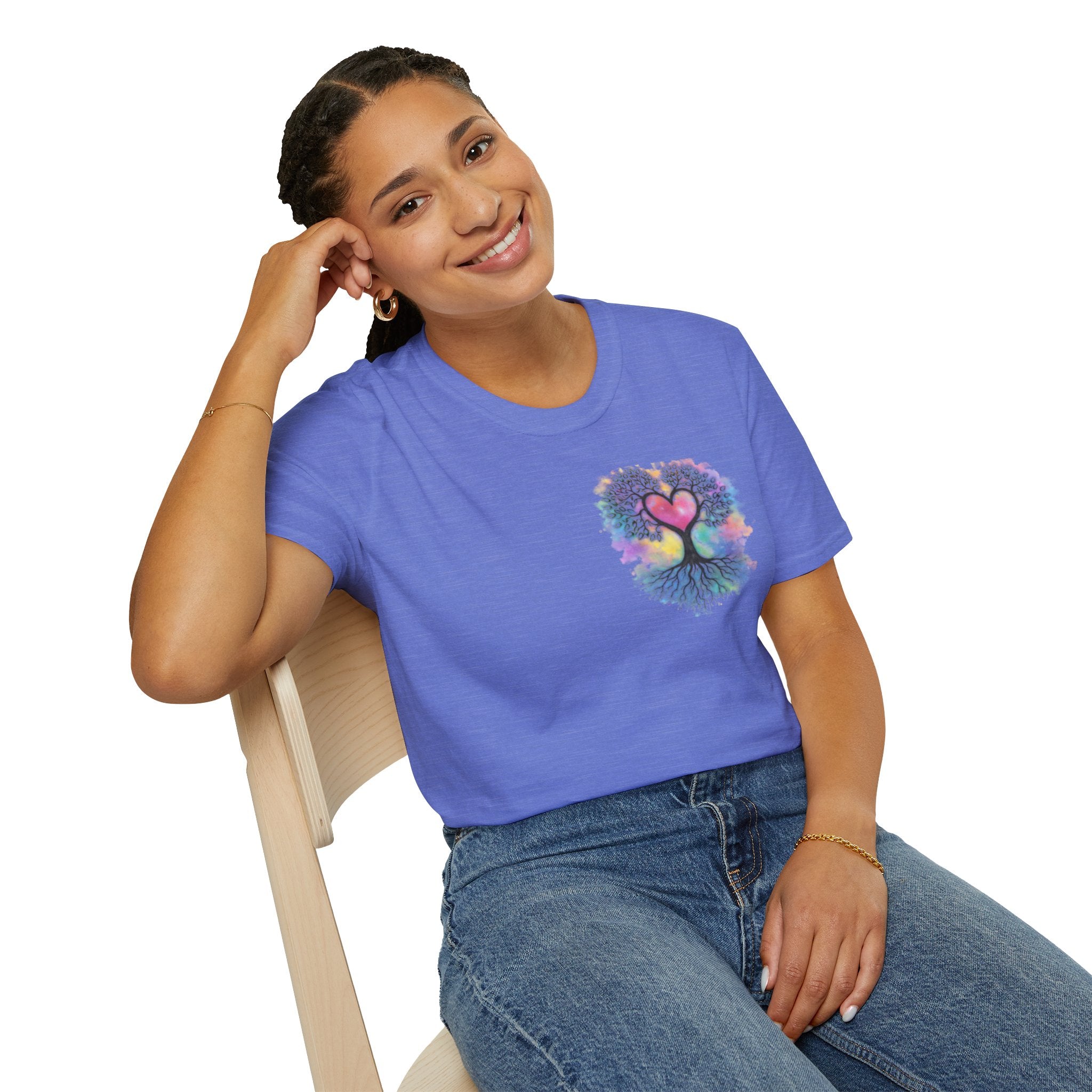 Rainbow Tree of Life Graphic T-Shirt