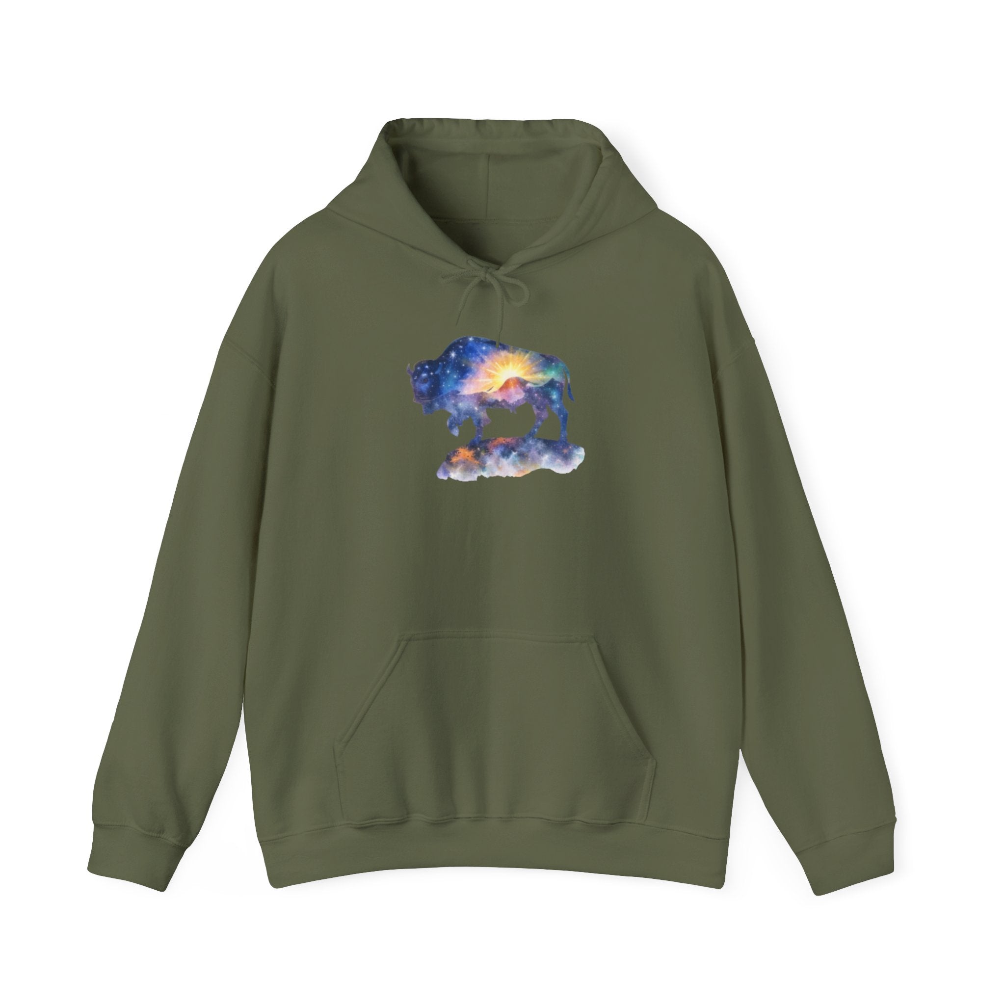 Cosmic Bison Graphic Sweatshirt
