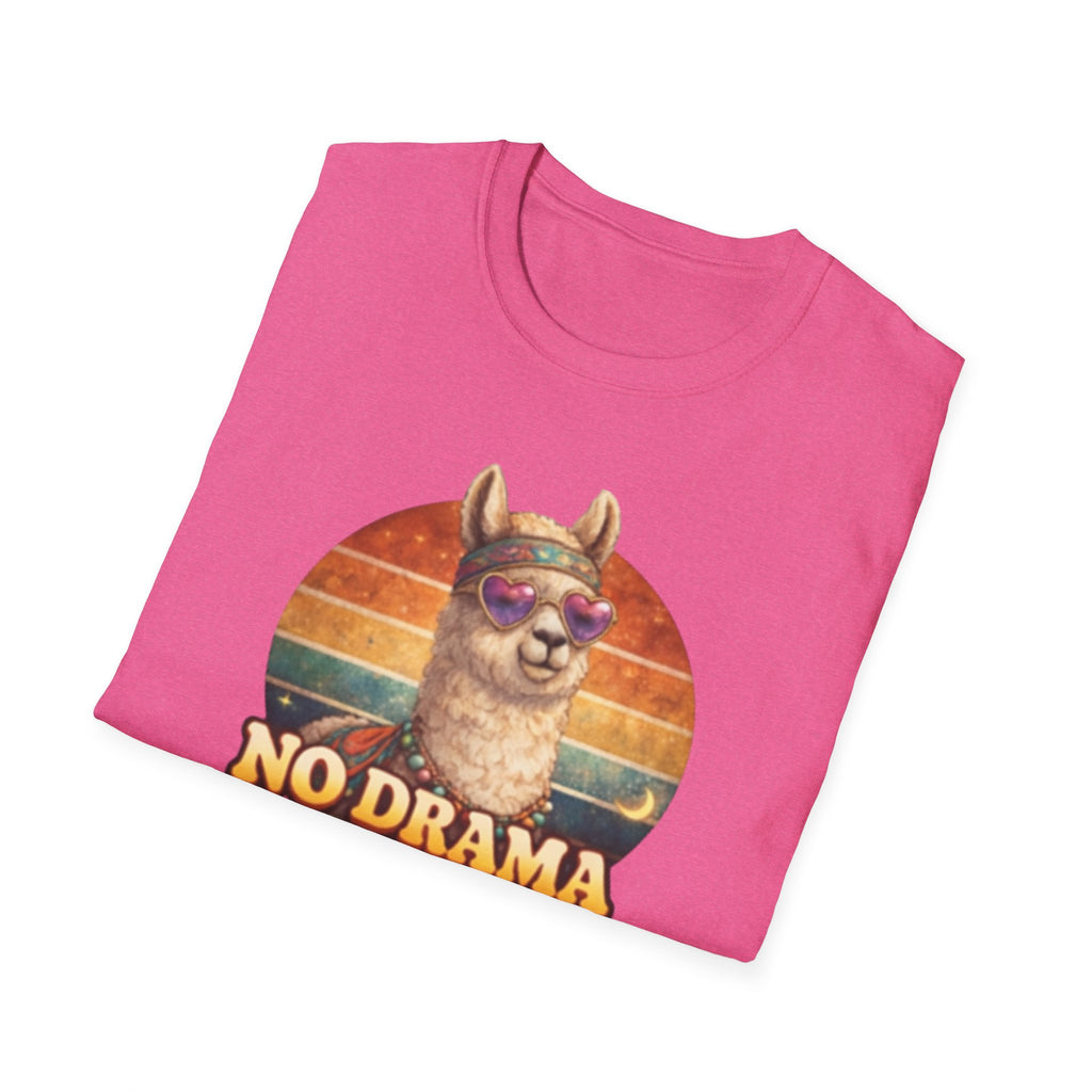 No Drama Llama Unisex Softstyle T-Shirt