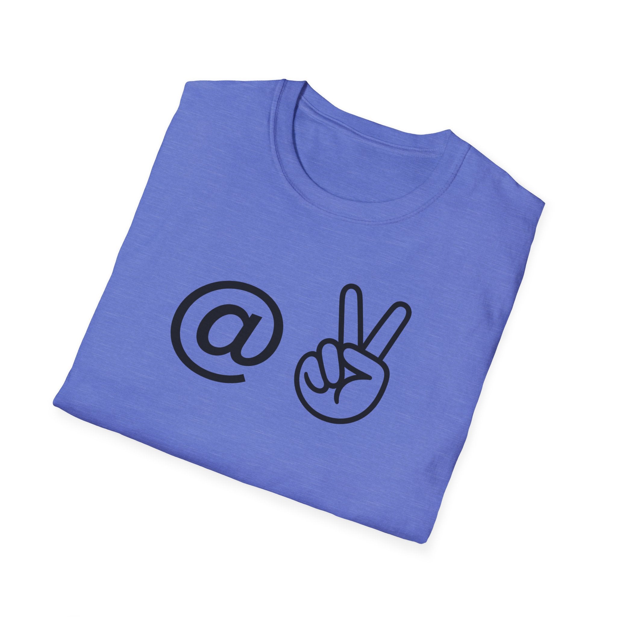 At Peace T-Shirt — Minimalist Graphic Tee