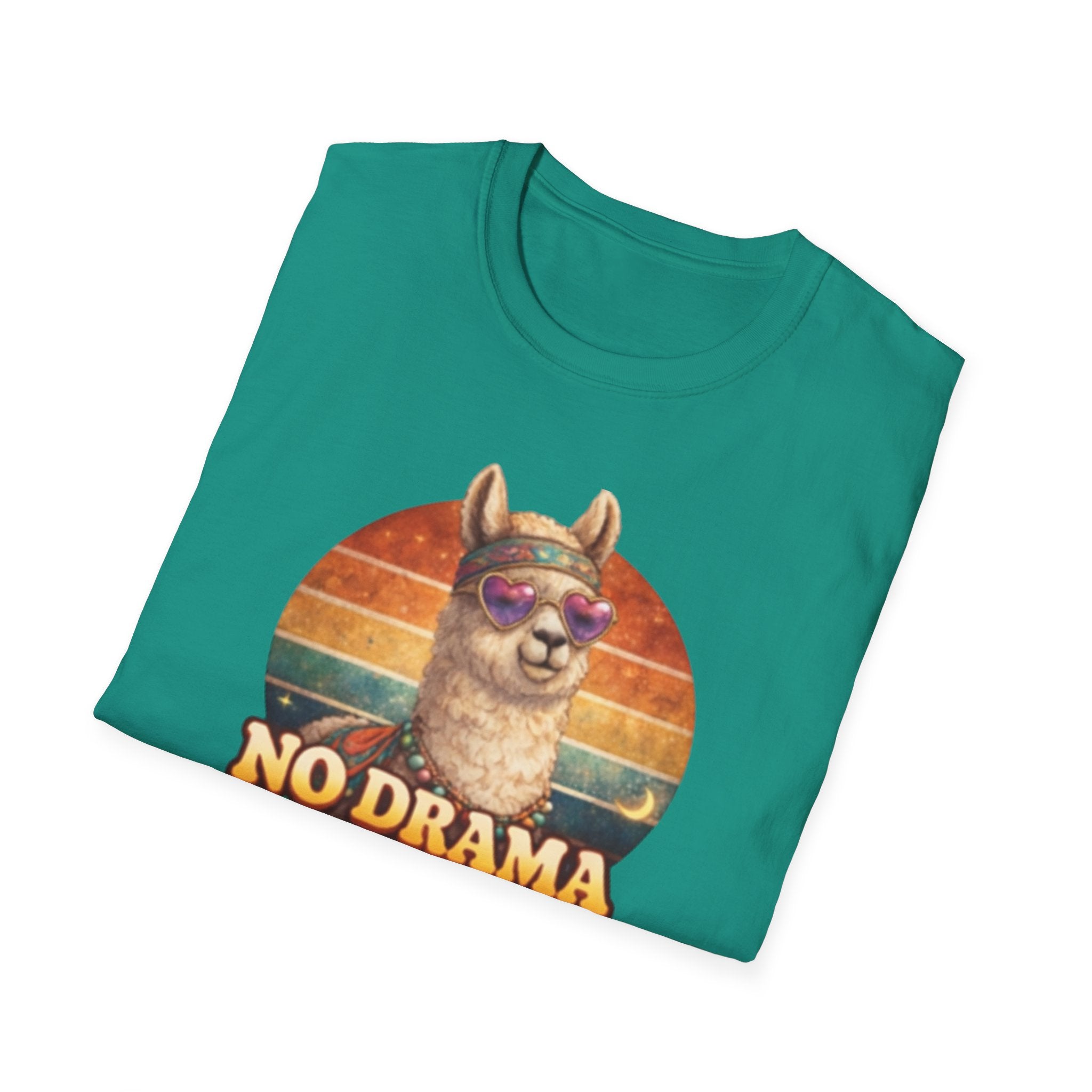 No Drama Llama Unisex Softstyle T-Shirt
